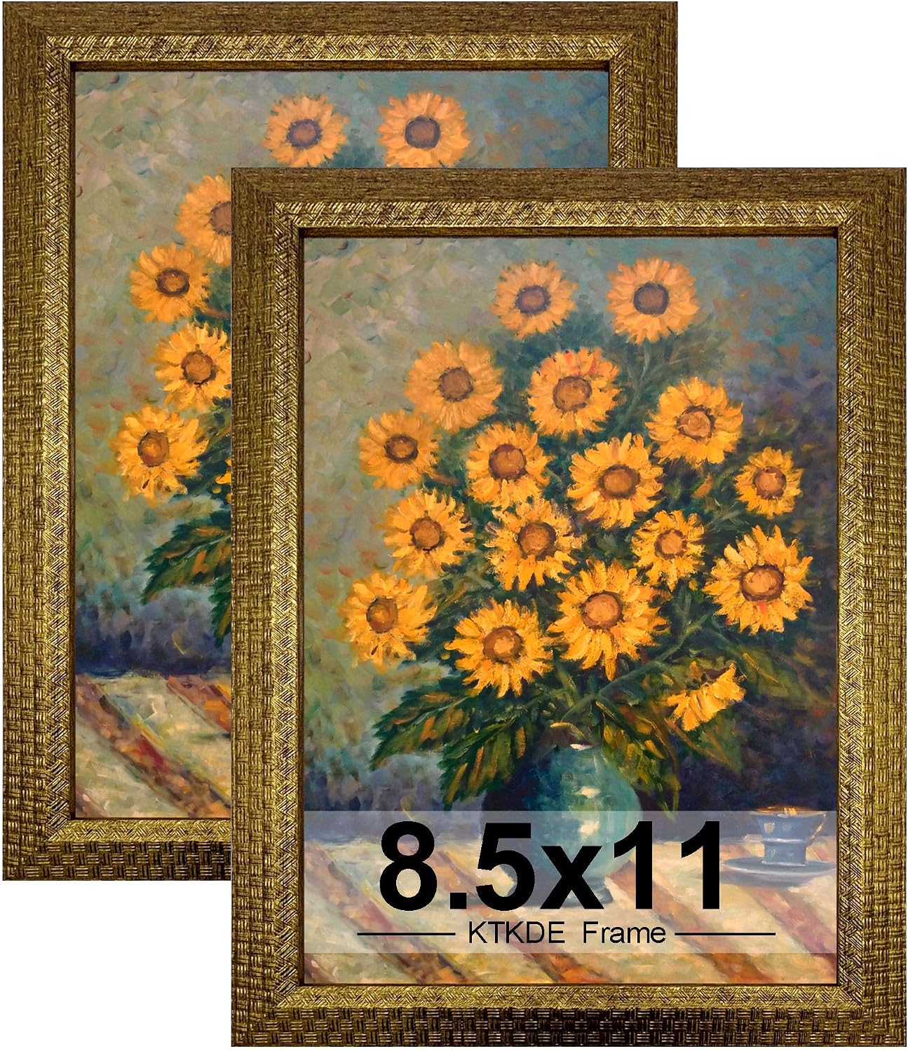 Ornate Gold Finish Photo Frame Set - Multi-Size